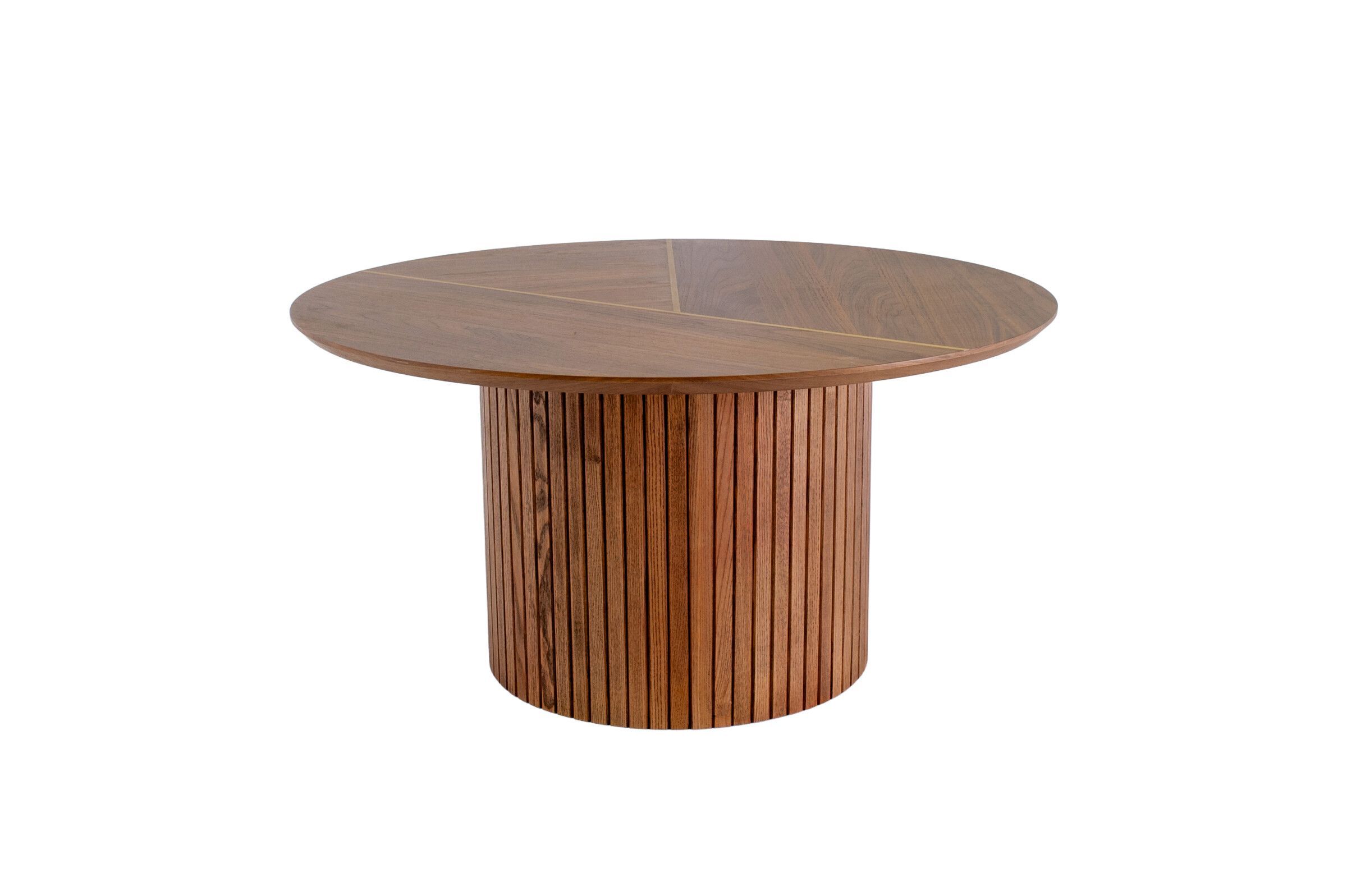 Table basse ronde en bois LIGNA, PRODUIT INTERIEUR BRUT