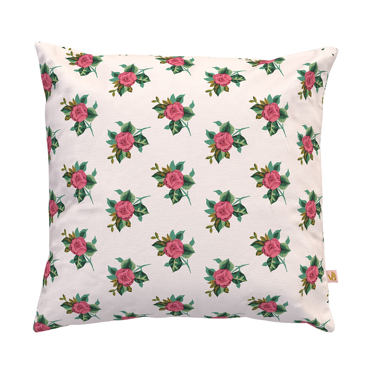 Housse de coussin extérieur, motif floral, ROSALIE, VENT DE BOHÈME