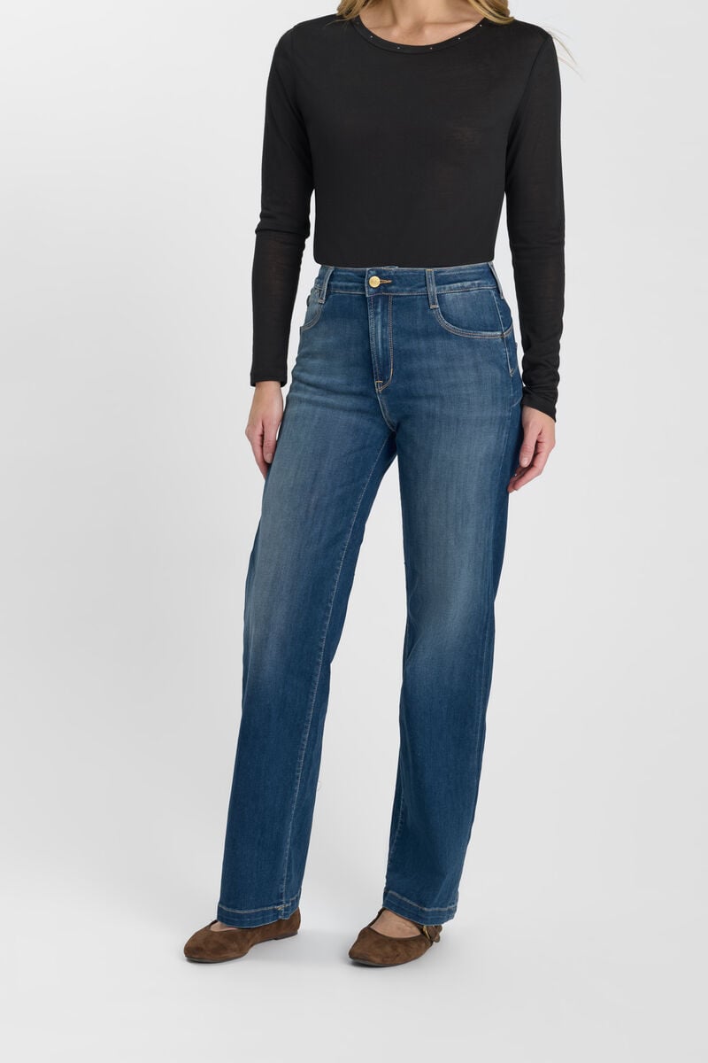 Jeans loose, large pulp wide leg , longueur 34, LE TEMPS DES CERISES