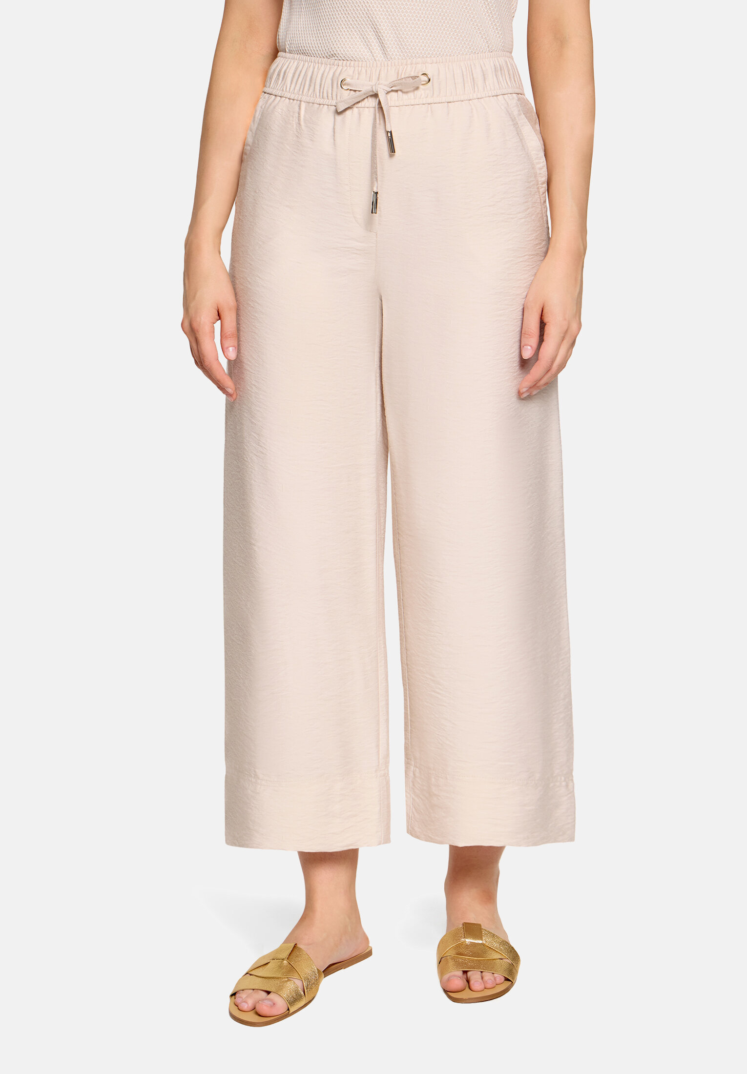 Pantalon casual à taille élastique, BETTY & CO