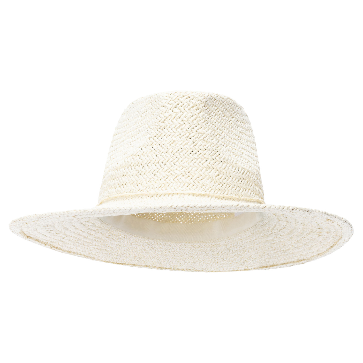 Chapeau en paille de papier à bord large BRIELLE, TRESPASS