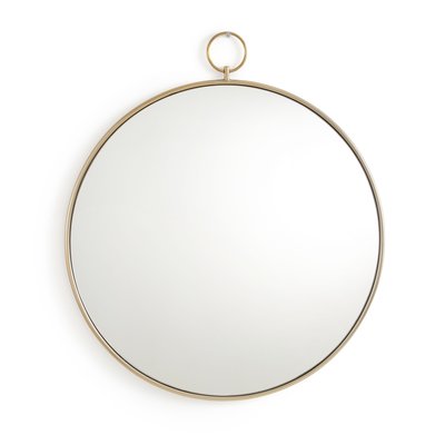 Ronde spiegel in staalmetaal Ø60 cm, Uyova LA REDOUTE INTERIEURS