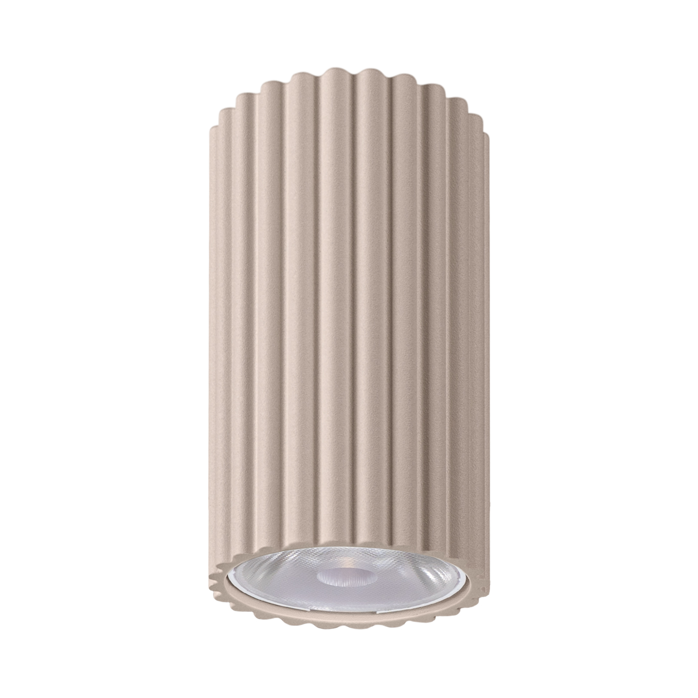 Plafonnier Aluminium Taupe LED 1 Ivar, EDEN