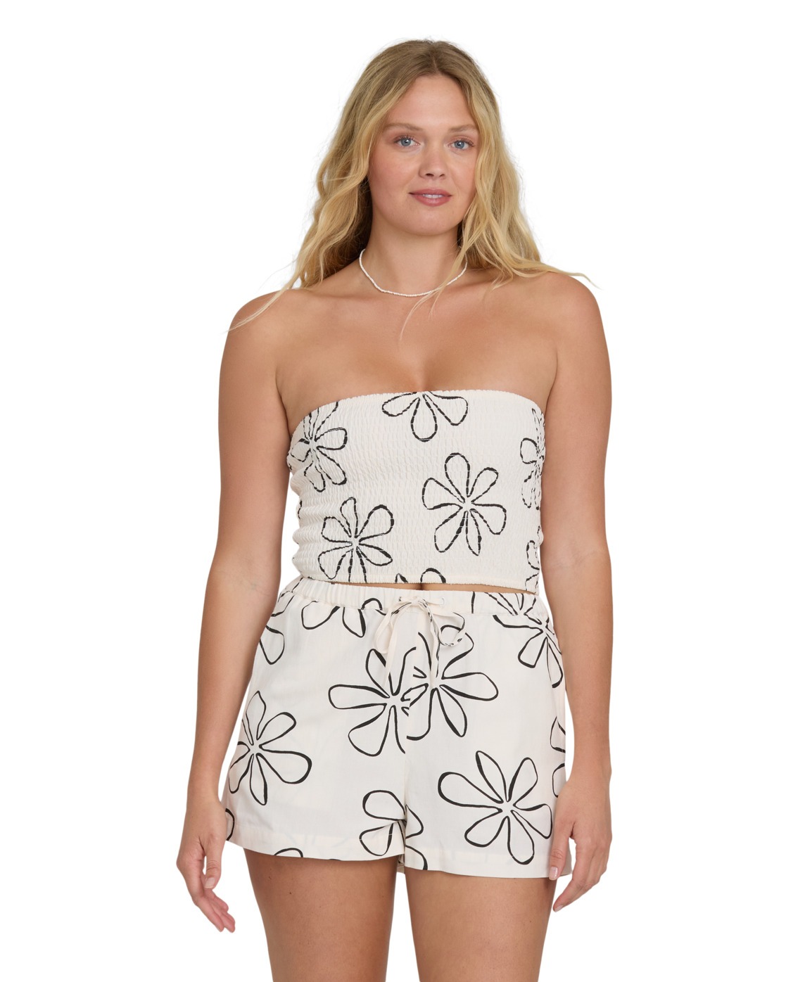 Crop top à smocks KEEP IT SIMPLE, BILLABONG