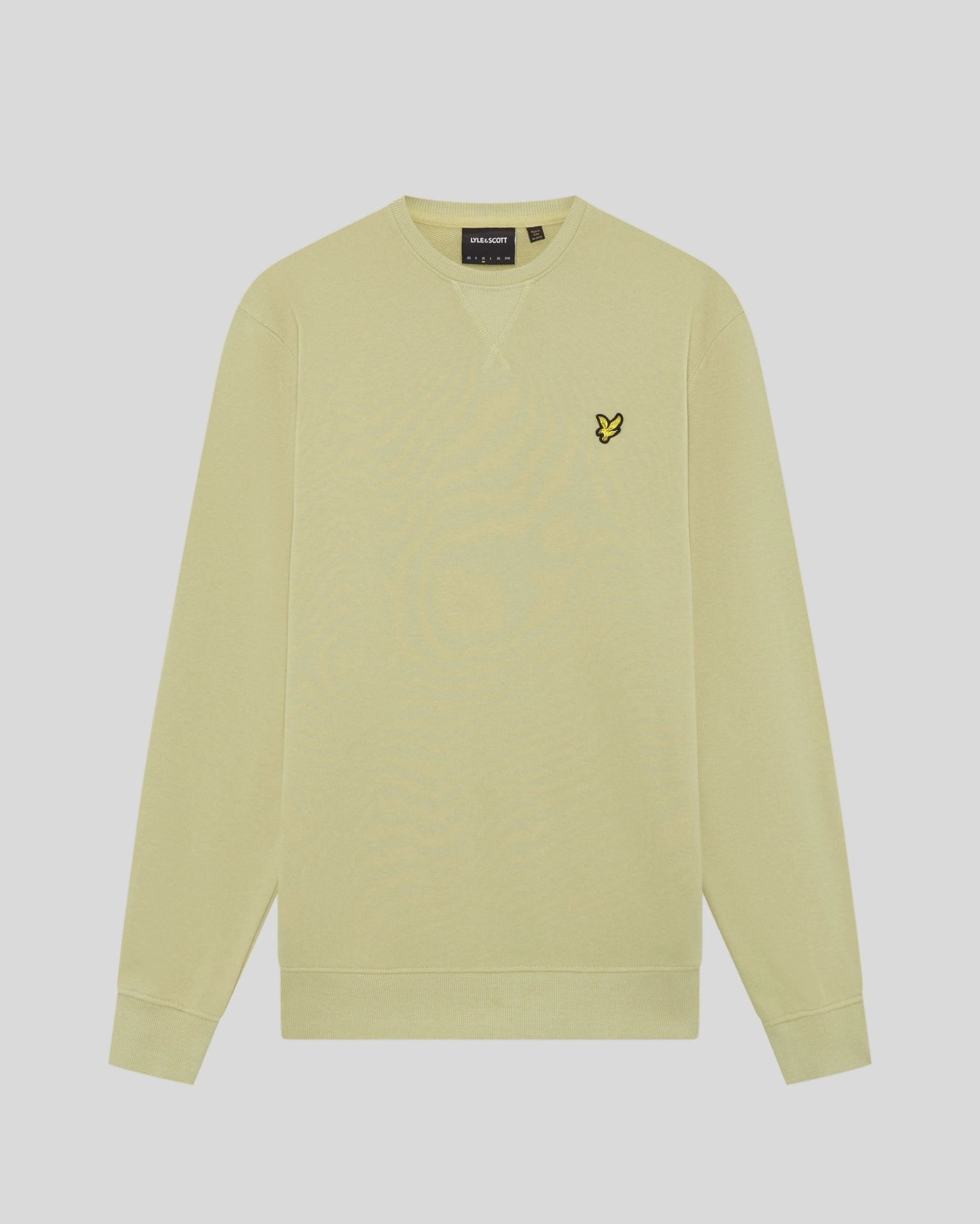 Sweat-shirt col rond en coton, LYLE & SCOTT