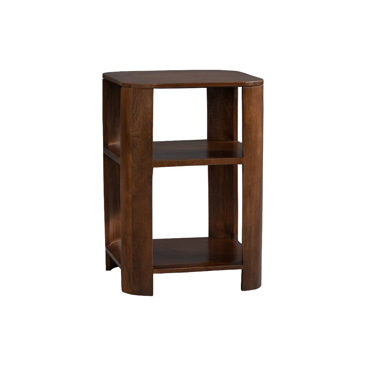 Table de chevet à plateaux en bois de manguier MAORA, MADE IN MEUBLES
