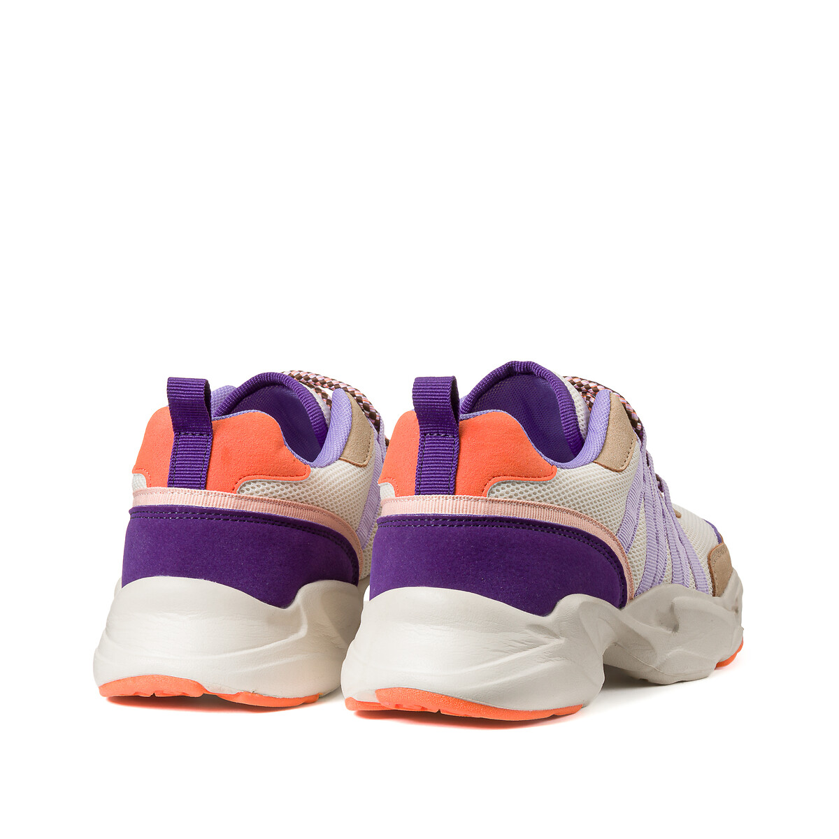 La Redoute Collections Zapatillas multicolor, suela gruesa — foto 4