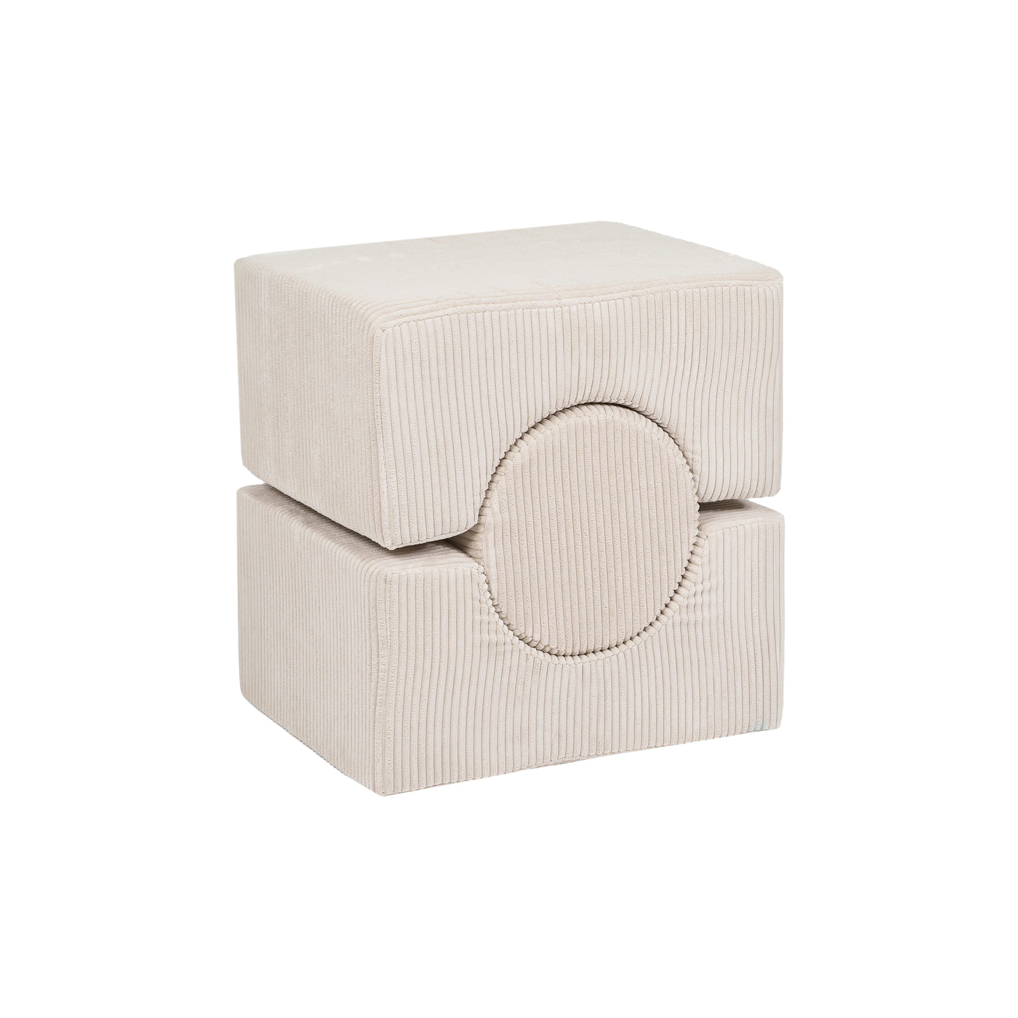 Blocs de mousse 3 éléments, VELOURS COTELE, MEOW BABY
