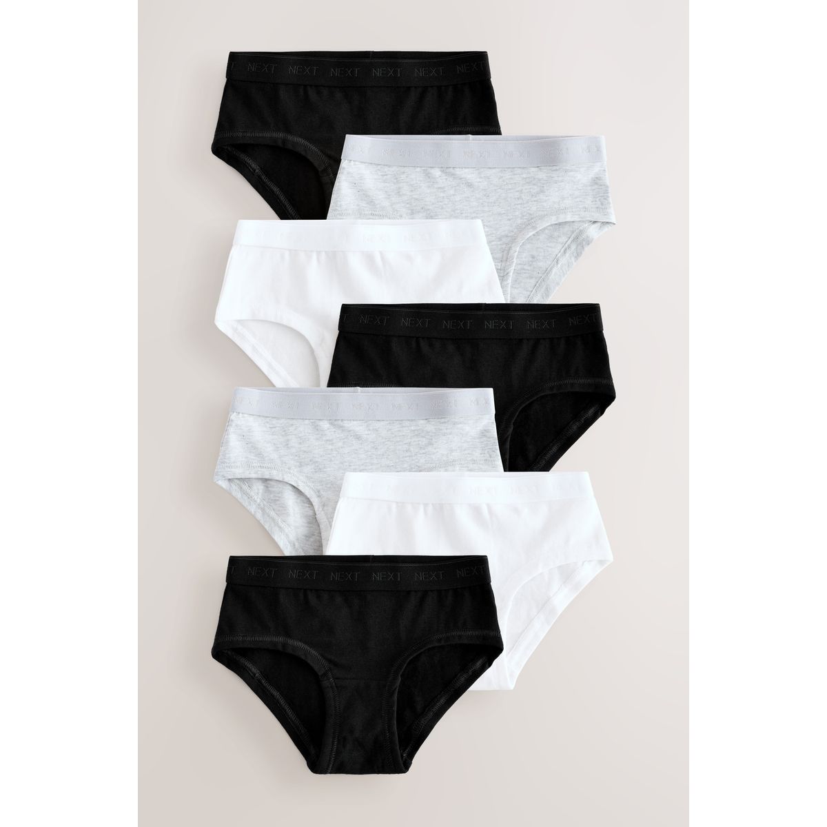Slip taille basse, lot de 7, NEXT