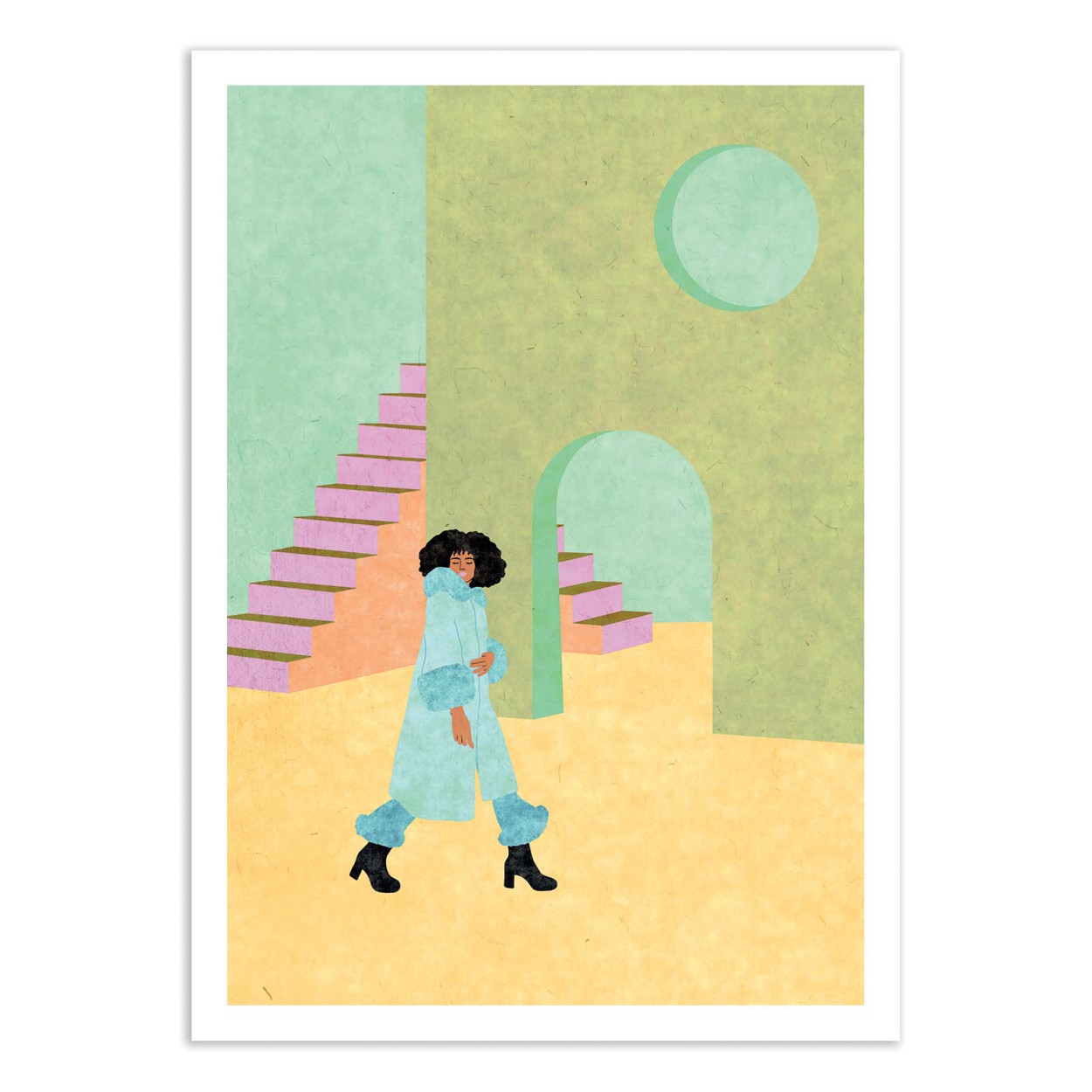 Affiche d'art - Return of Pastel Dreams - Lemon Fee, WALL EDITIONS