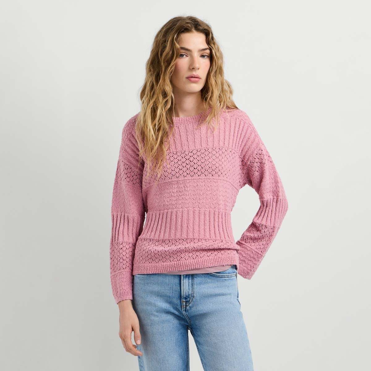 Pull Crochet À Col Rond, PEPE JEANS