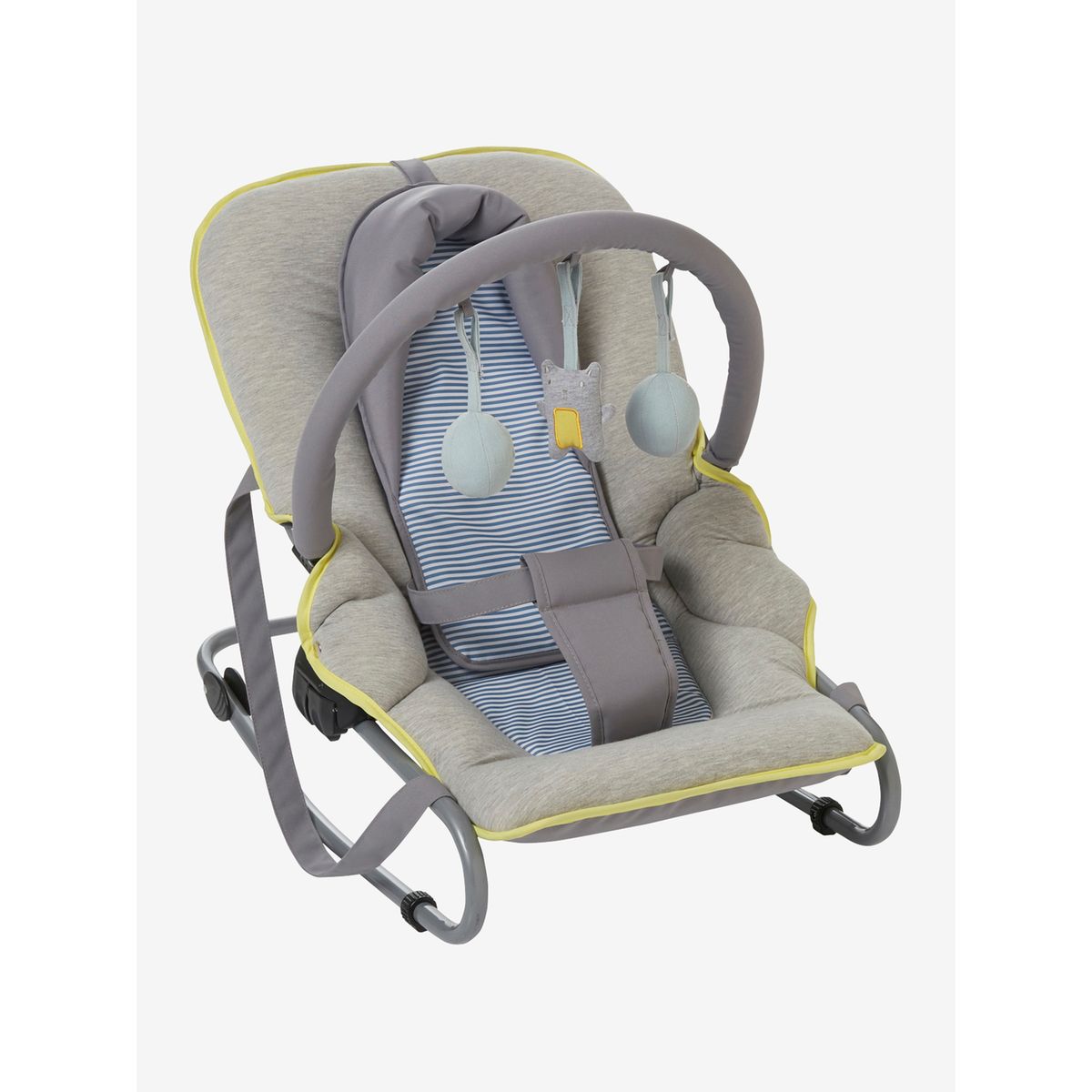 Transat Avec Arche D Eveil Babyfun Gris Chine Vertbaudet La Redoute
