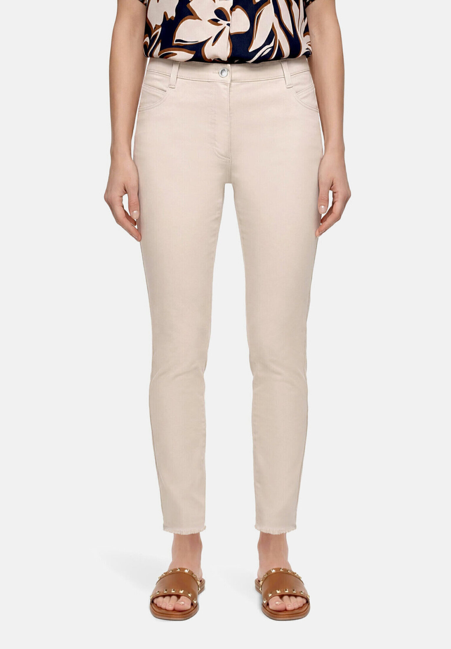 Pantalon sublimant la silhouette de longueur 7/8, BETTY BARCLAY