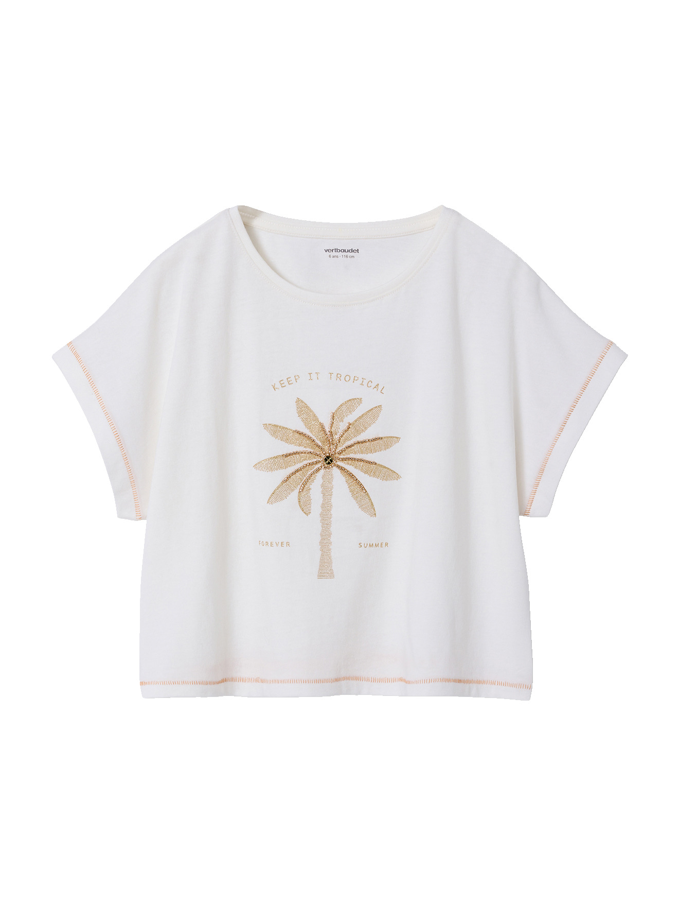 T-shirt manches courtes, VERTBAUDET