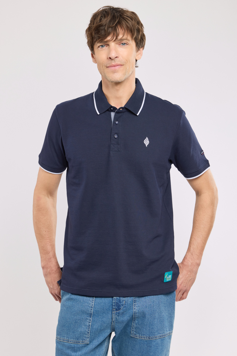 Polo brodé Homme - coton, ARMOR-LUX