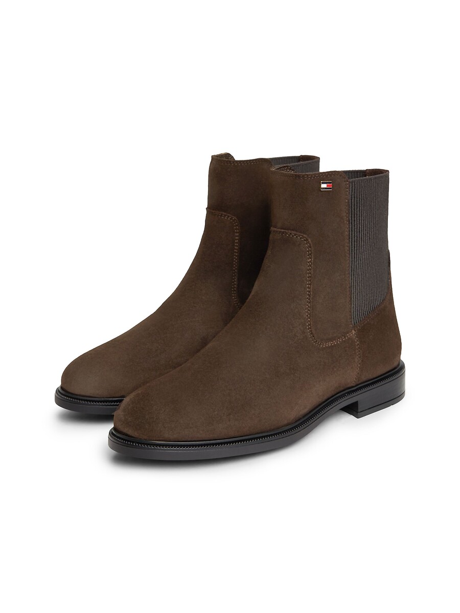 Tommy Hilfiger Botines planos de ante — photo 3