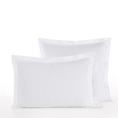 Loeva Embroidered 100% Cotton Percale Pillowcase AM.PM