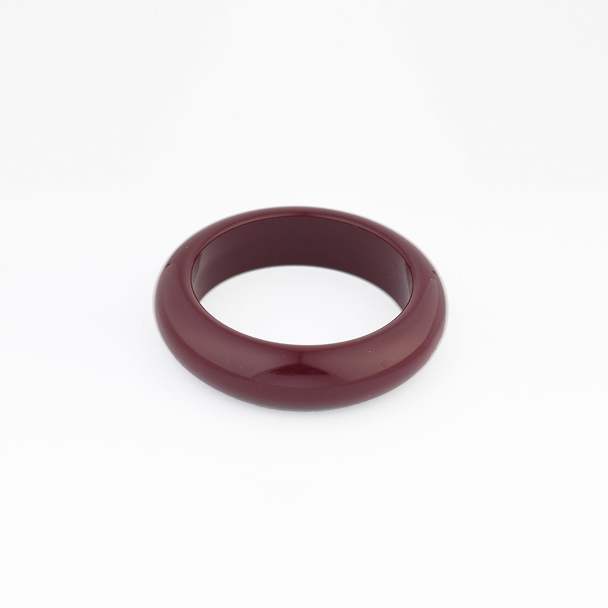 Bangle en résine bordeaux, BALABOOSTE