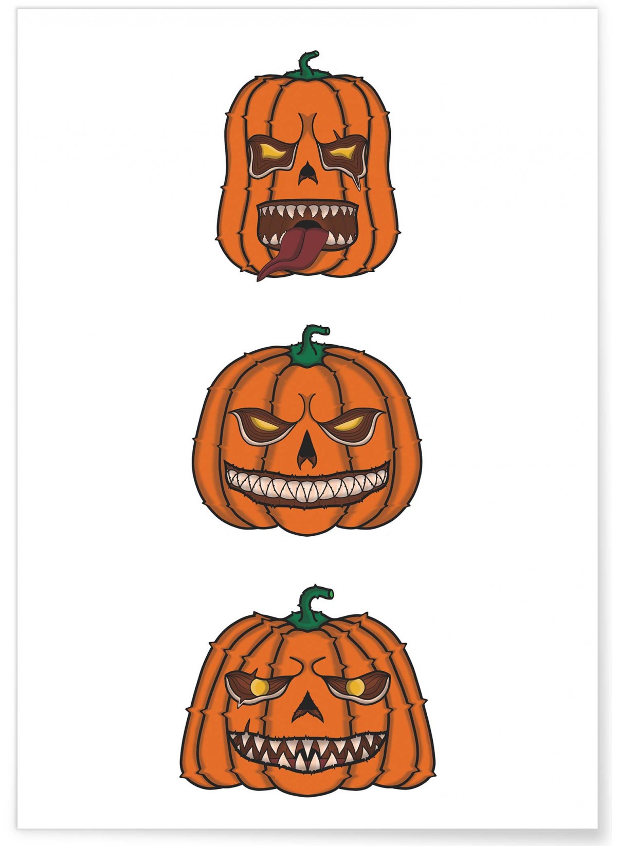 Affiche Citrouilles, L'AFFICHERIE