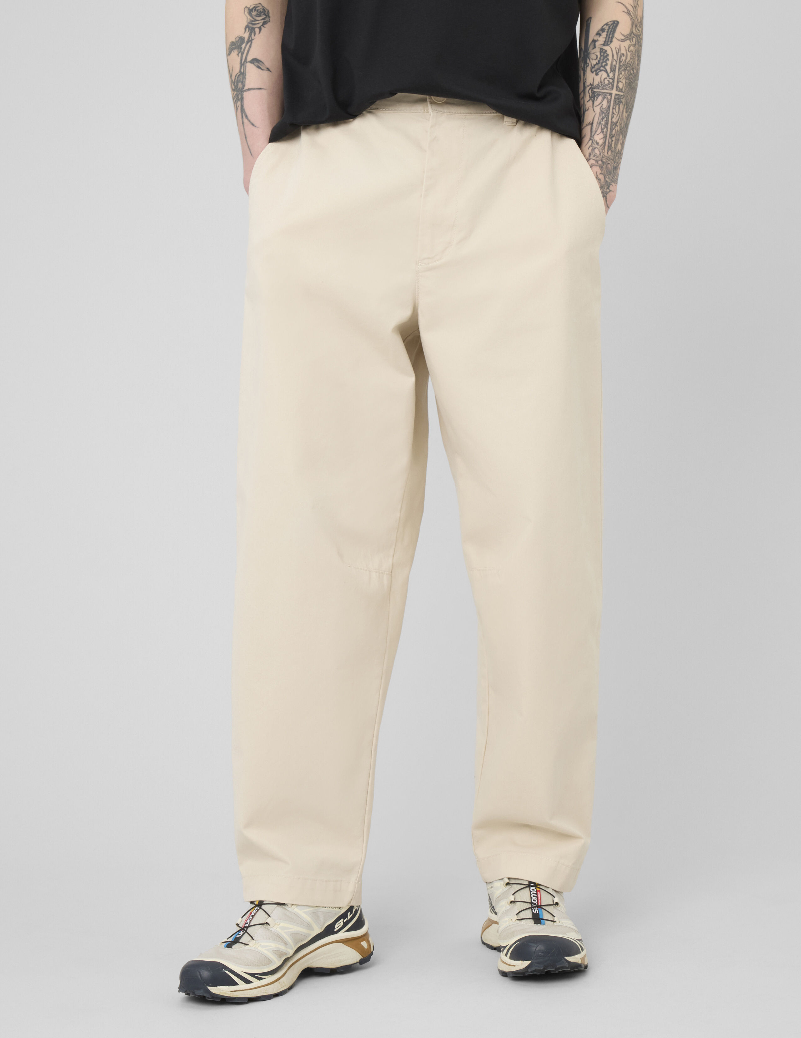 Pantalon en twill ample, BZB