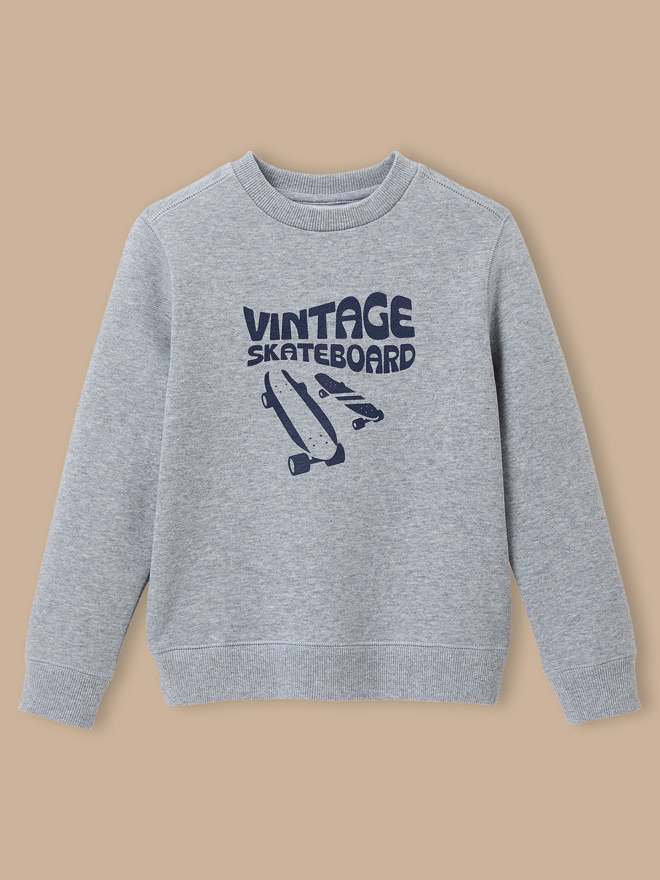 Sweat imprimé en molleton, CYRILLUS