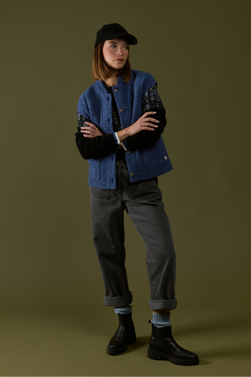 Jean taille élastique - coton, ARMOR-LUX
