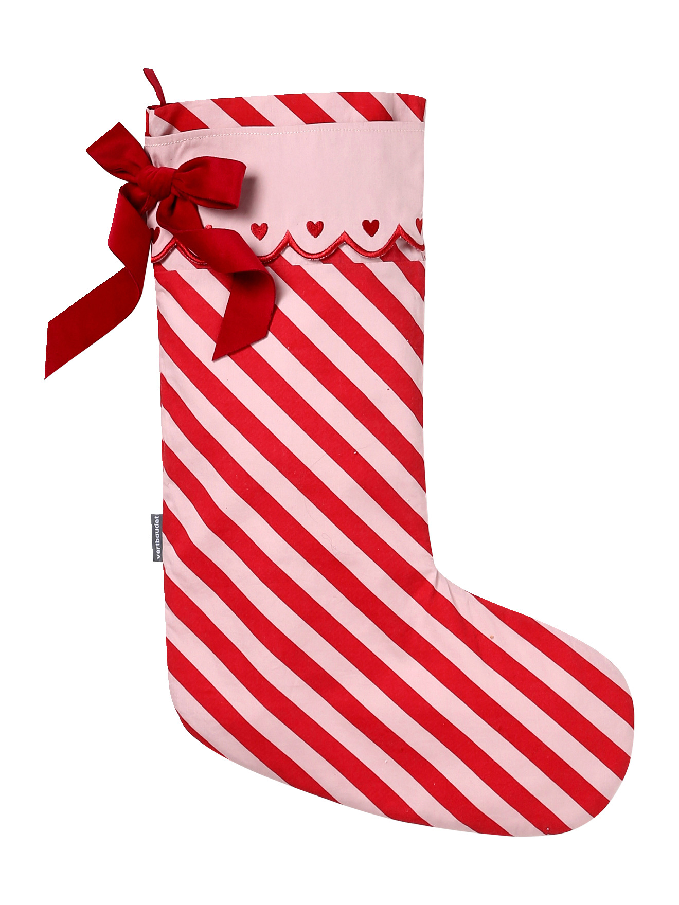 Chaussette rayée à feston, VERTBAUDET