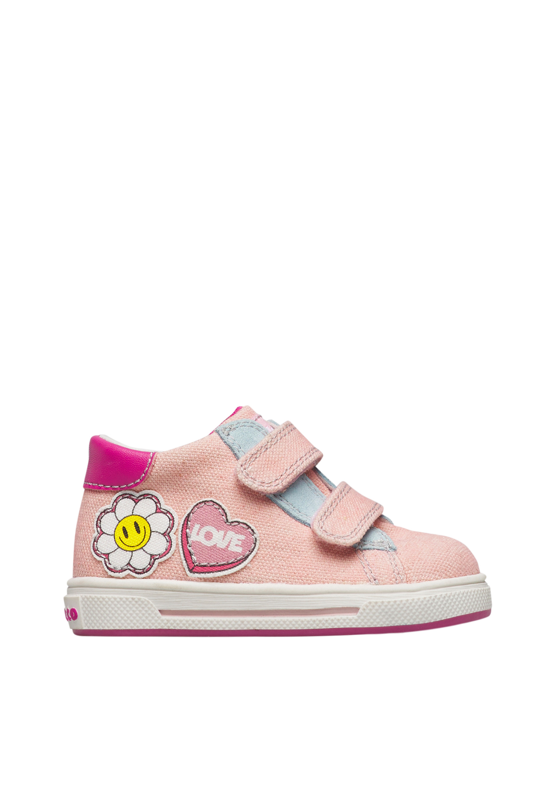 Sneakers en tissu et simili cuir ZAURIS VL., FALCOTTO