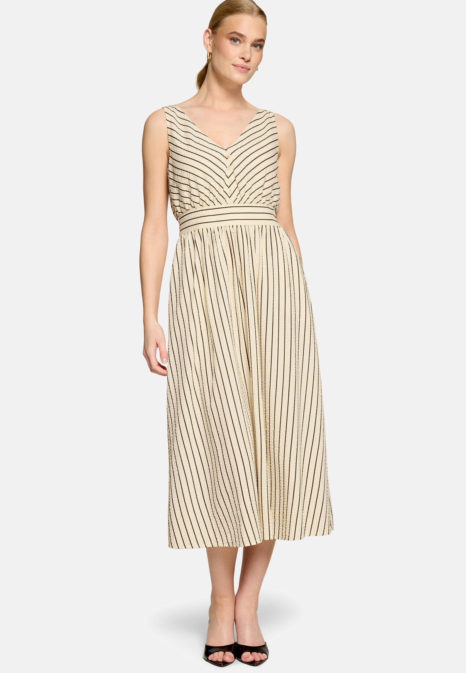 Robe casual à rayures, ZERO