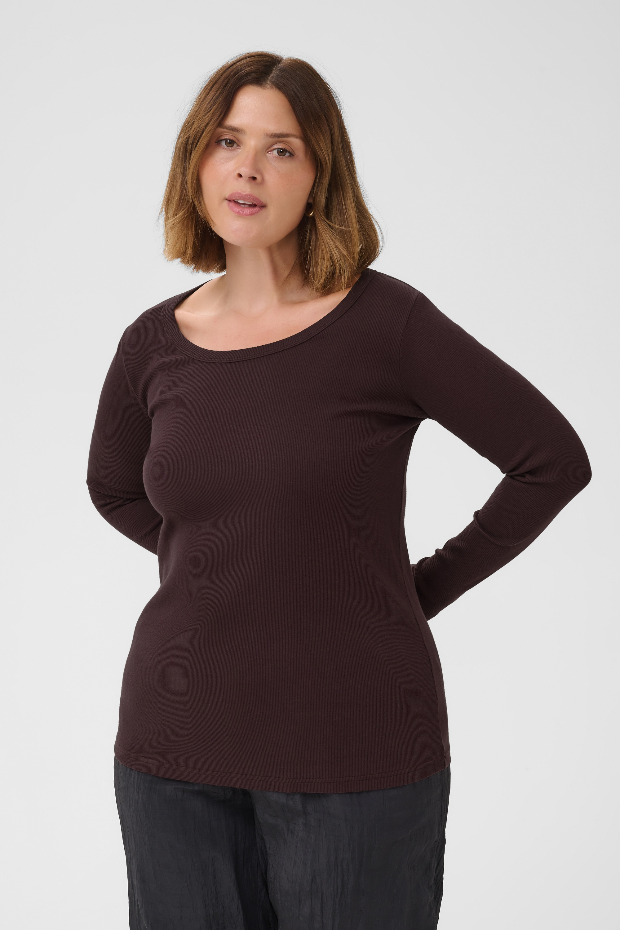 T-shirt à manches longues, KAFFE CURVE