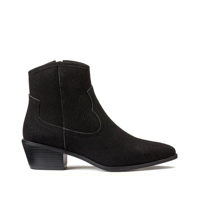 Block Heel Ankle Boots LA REDOUTE COLLECTIONS