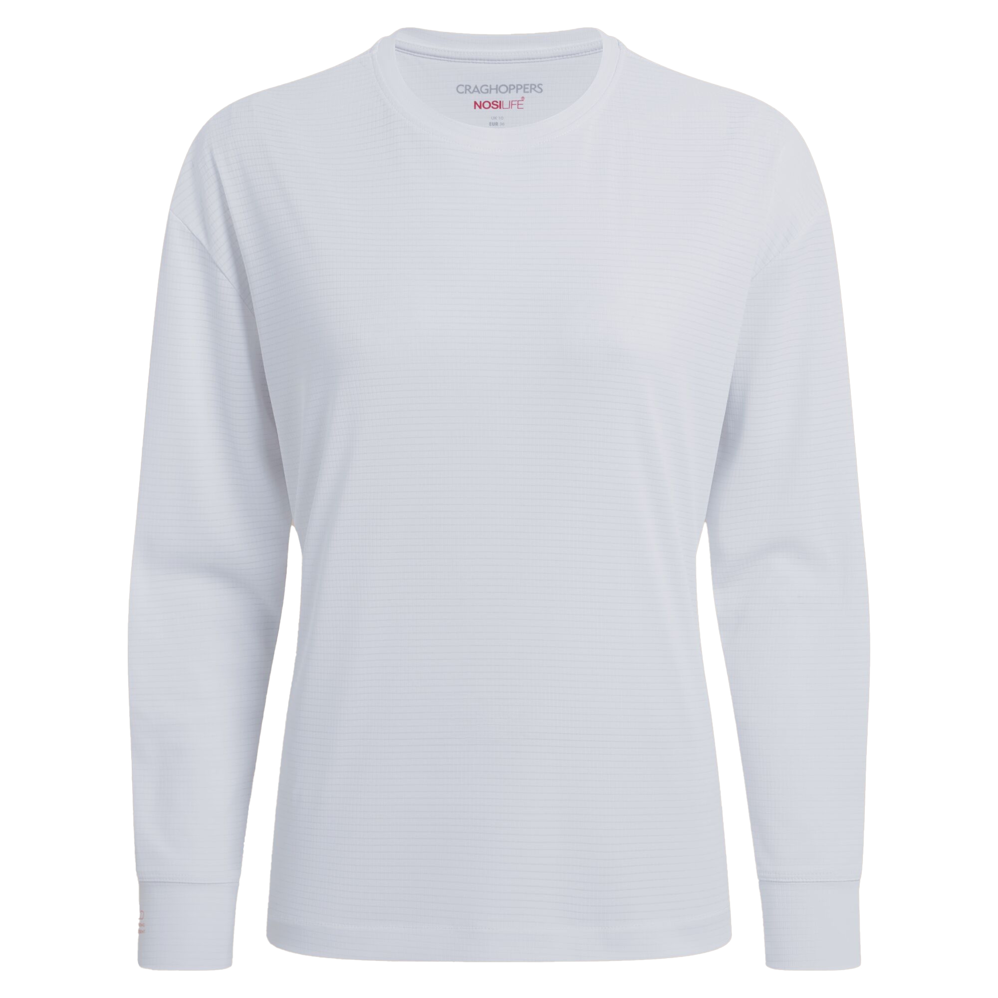 T-shirt manches longues motif/style quadrillage, CRAGHOPPERS