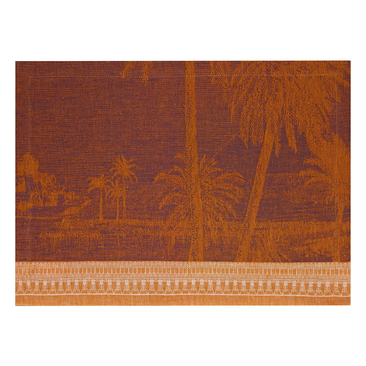 Set de table en Lin, CROISIÈRE SUR LE NIL, LE JACQUARD FRANCAIS