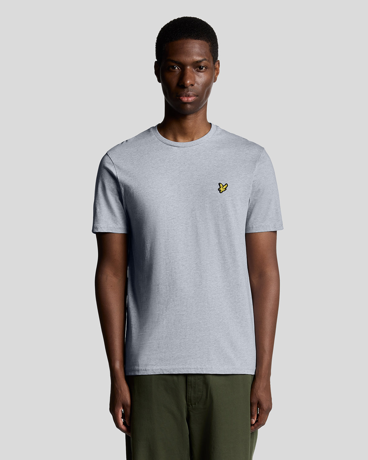 T-shirt en coton col rond, LYLE & SCOTT