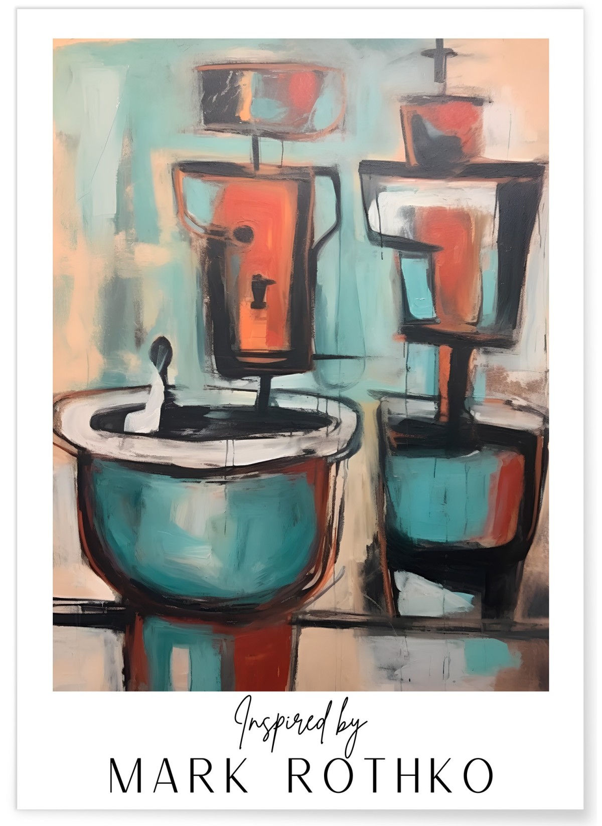 Affiche Mark Rothko n°10, L'AFFICHERIE