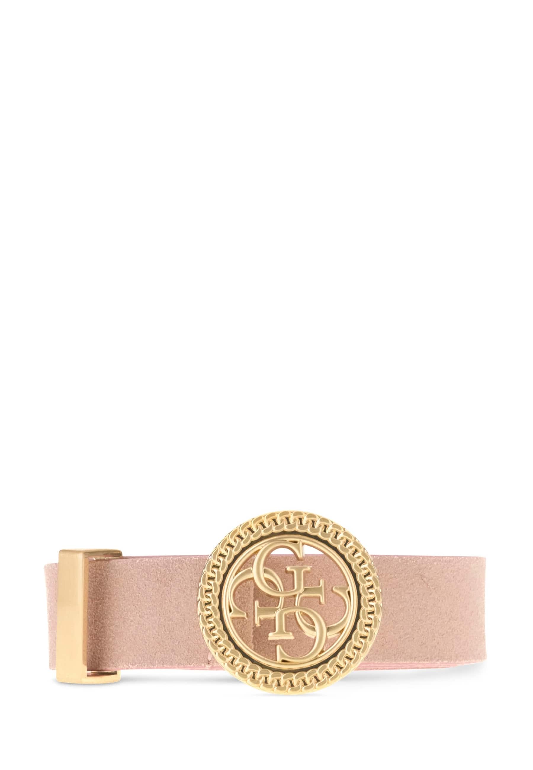 Ceinture 4G En Cuir Véritable, GUESS