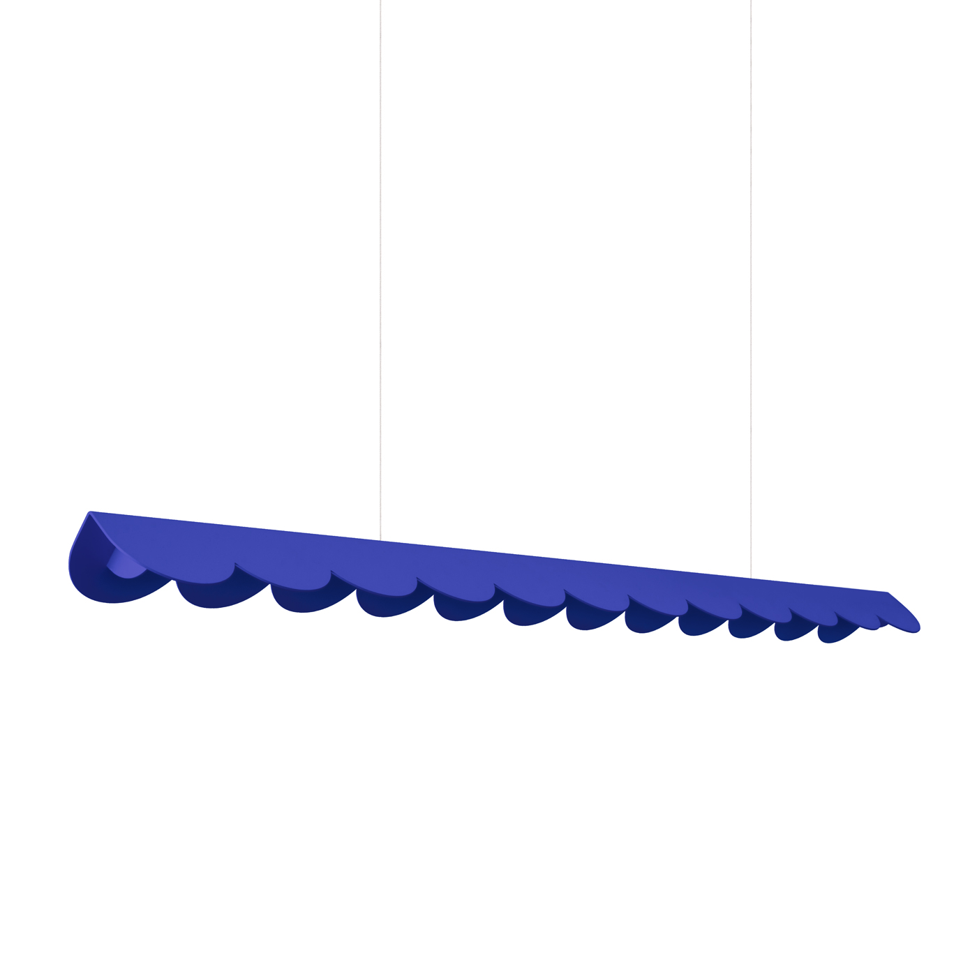 Suspension Aluminium Outremer LED 1 Biscuit, EDEN