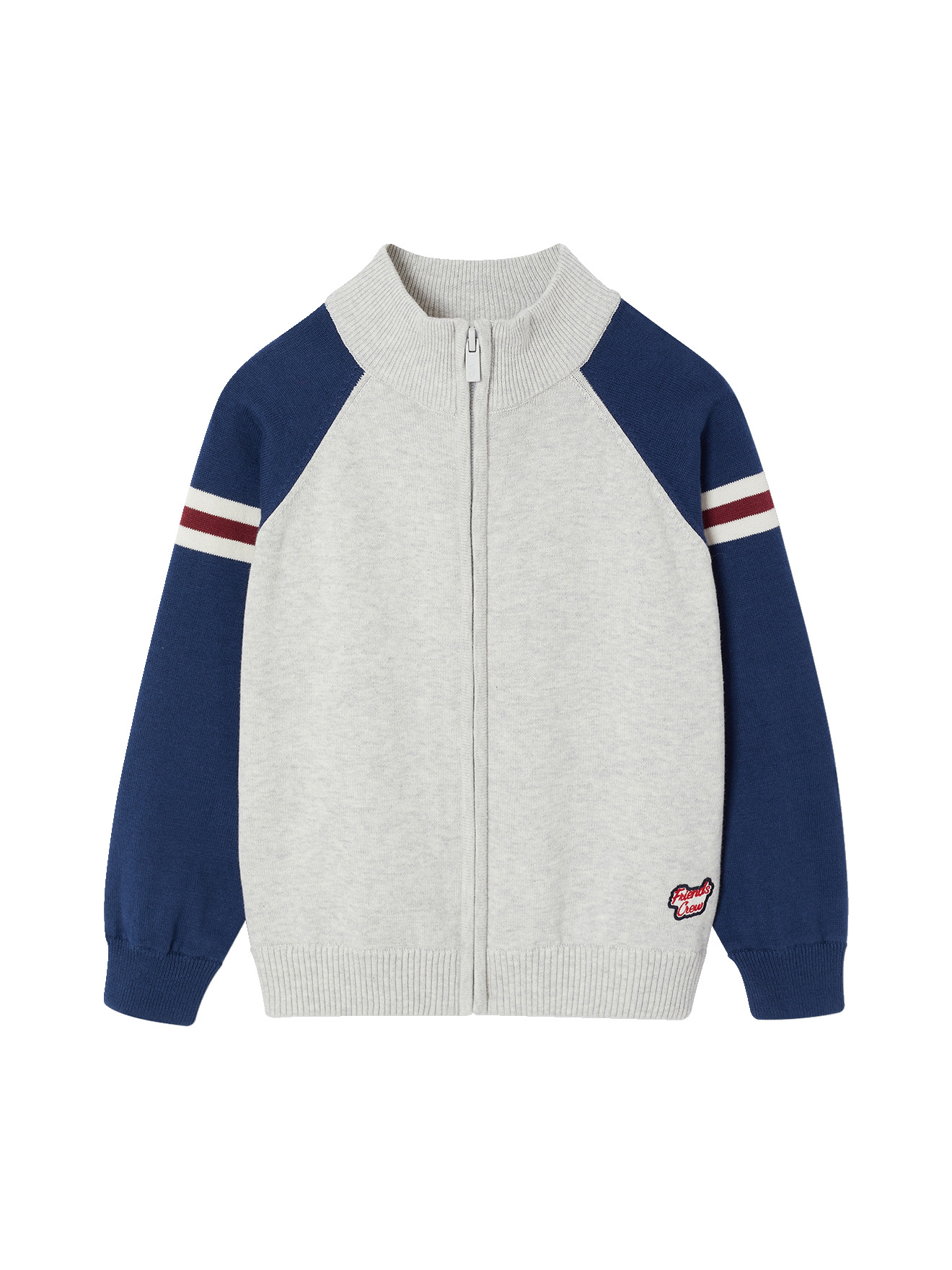 Gilet zippé col montant, VERTBAUDET
