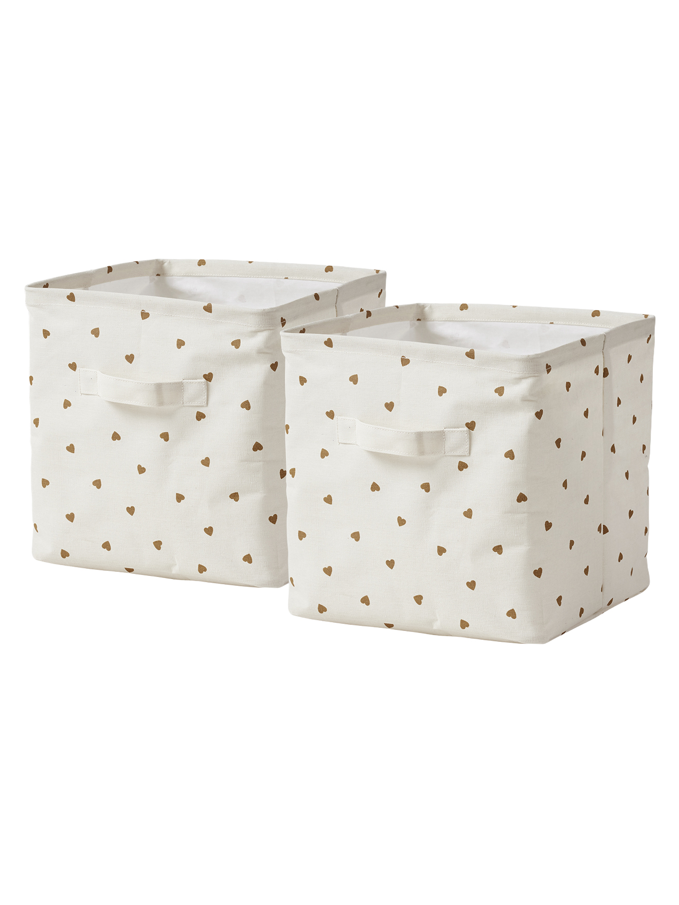 Lot de 2 bacs de rangement, VERTBAUDET