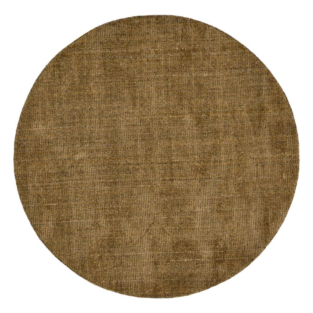Tapis UNI rayé en viscose et laine - VENUS, THEKO