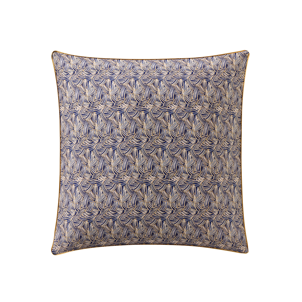 Taie d'oreiller imprimée en satin de coton, TRESSAGE, ESSIX