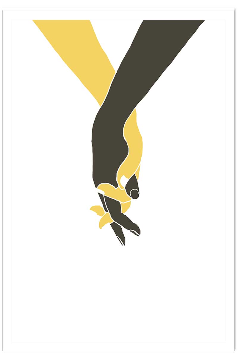 Affiche Tiens moi la main, HEXOA
