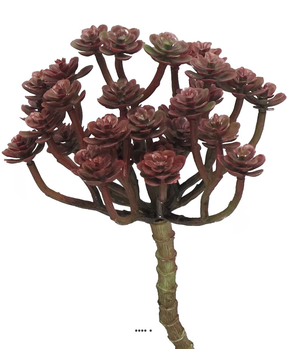 Mini têtes d'echeveria fact, ARTIFICIELLES