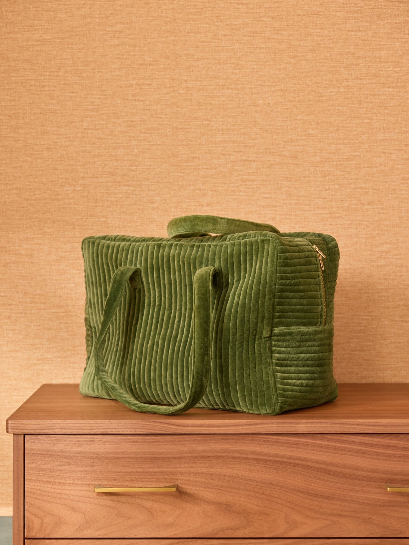 Sac week-end en velours, CYRILLUS