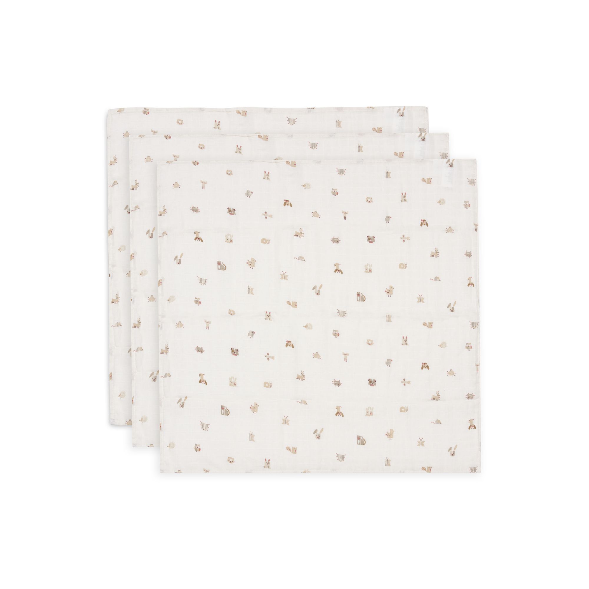 Lot de 3 langes gaze de coton, JOLLEIN