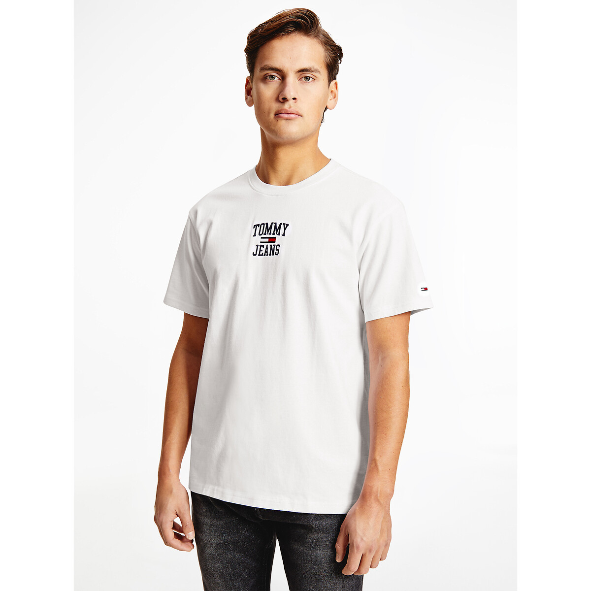 tommy jeans embroidered t shirt