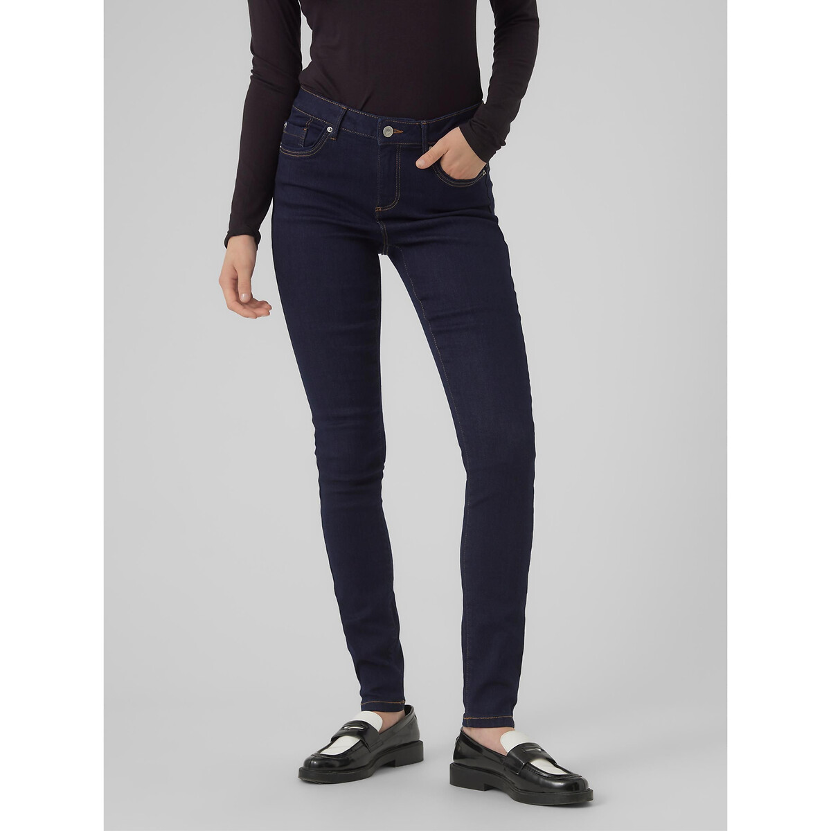 Skinny jeans, standaard taille in de sale-VERO MODA 1