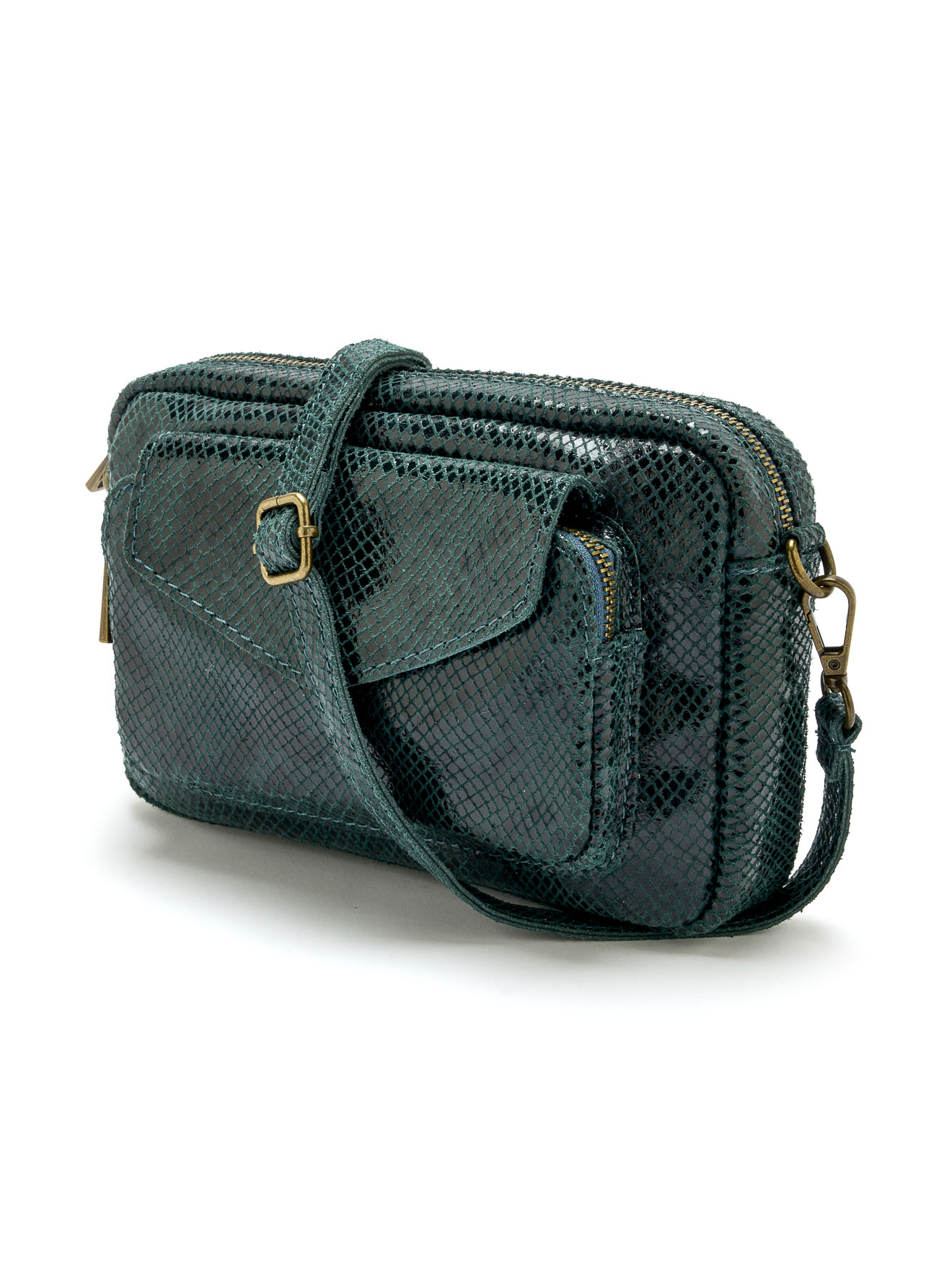 Sac en cuir style besace, DAXON