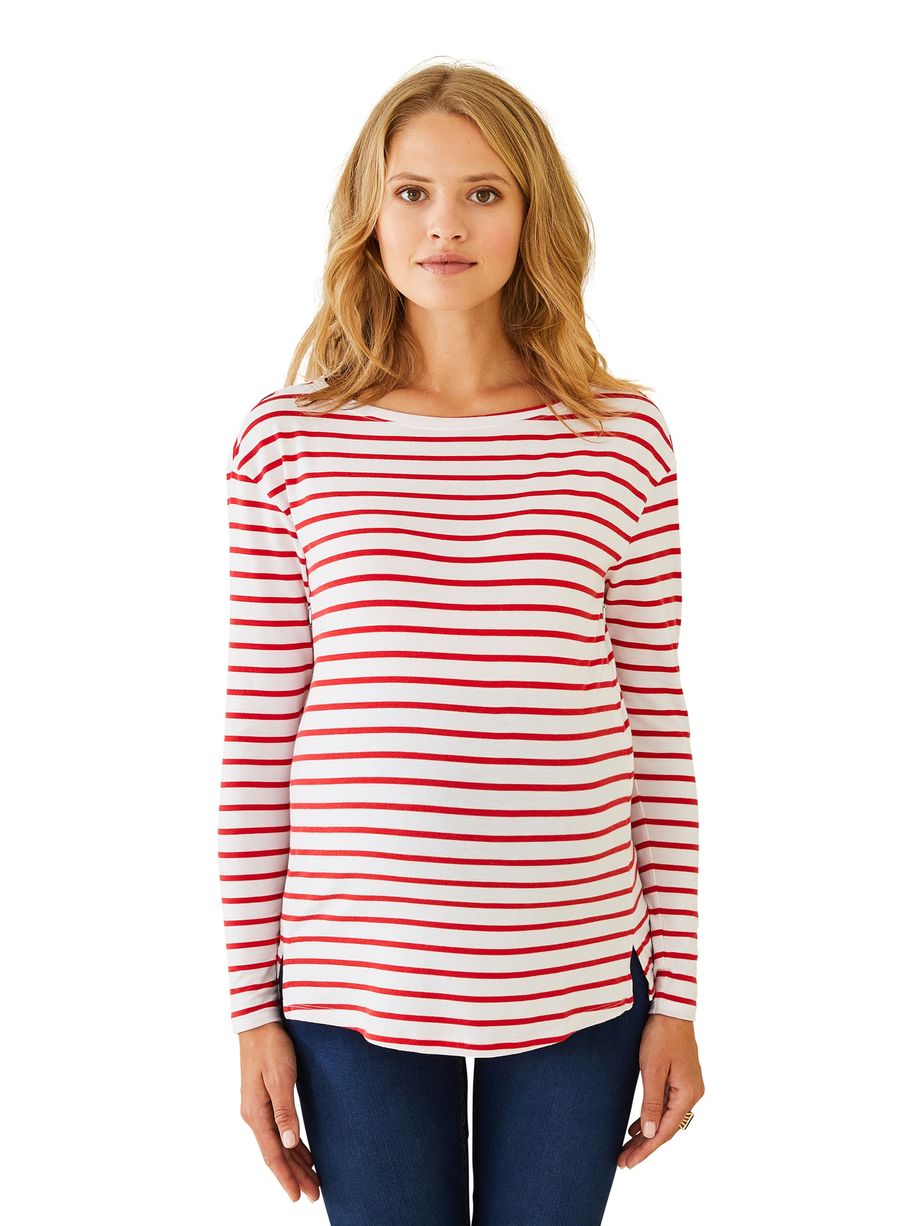 T-shirt croisé grossesse et allaitement noir