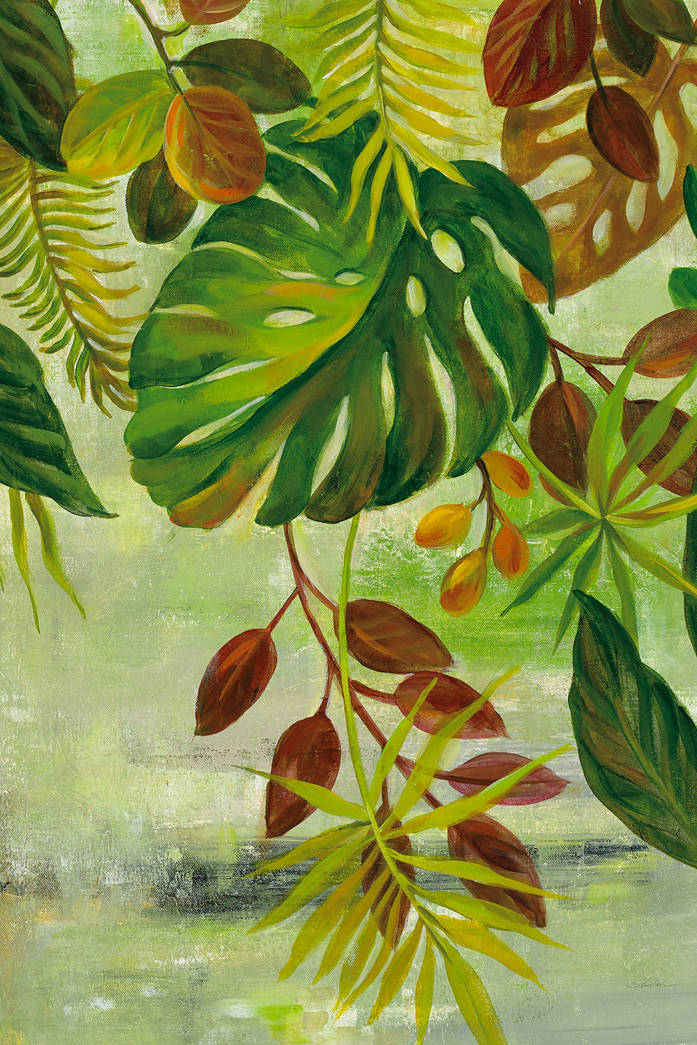 Tableau Feuillage tropical, HEXOA